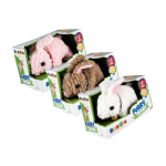 Plush Bunny 16cm - Motion & Sound, assorted 